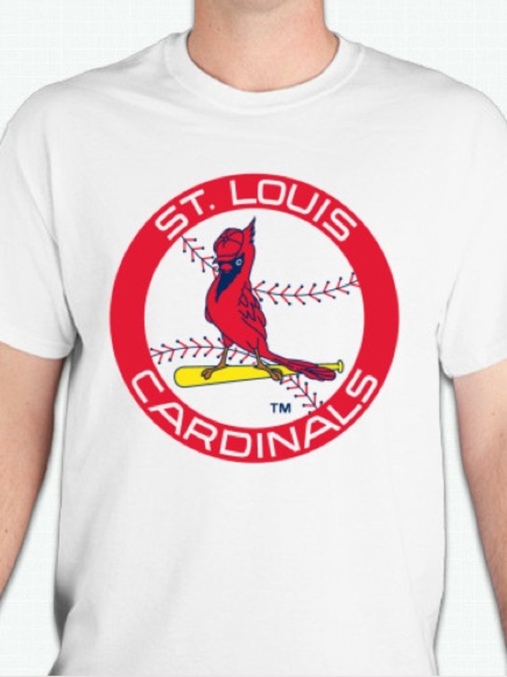 Saint Louis Cardinals retro logo tshirt shirt Unisex 100 percent cotton brand n